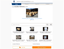 Tablet Screenshot of insulationrefractory.com